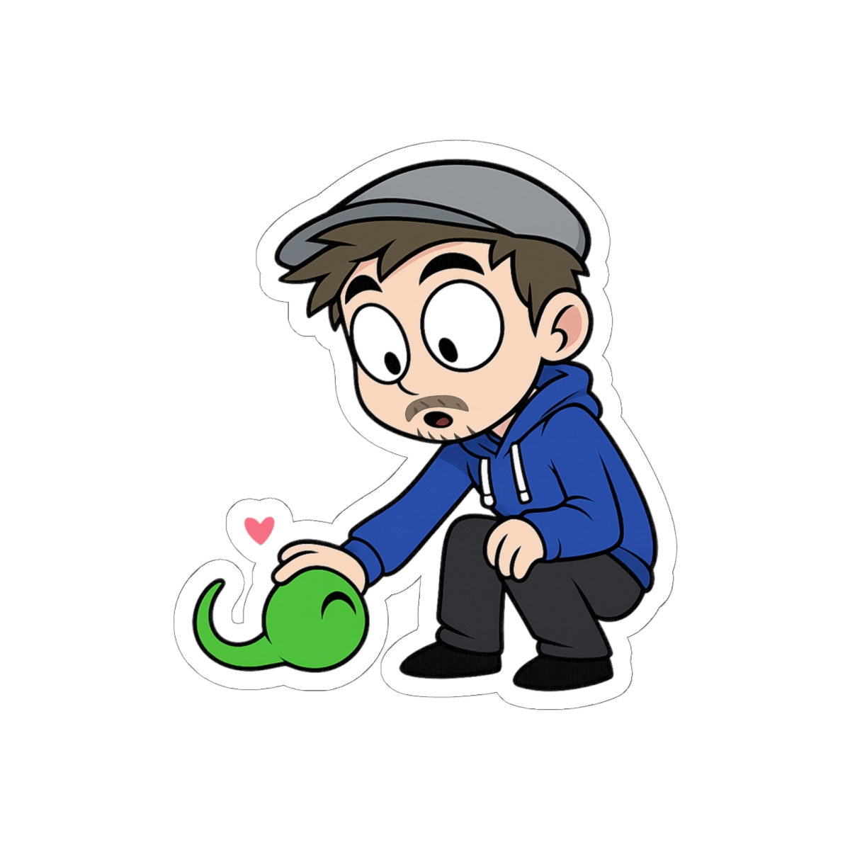 Jacksepticeye and Sam Sticker | Cute Vinyl Decal - alternate angle 2, merchandise