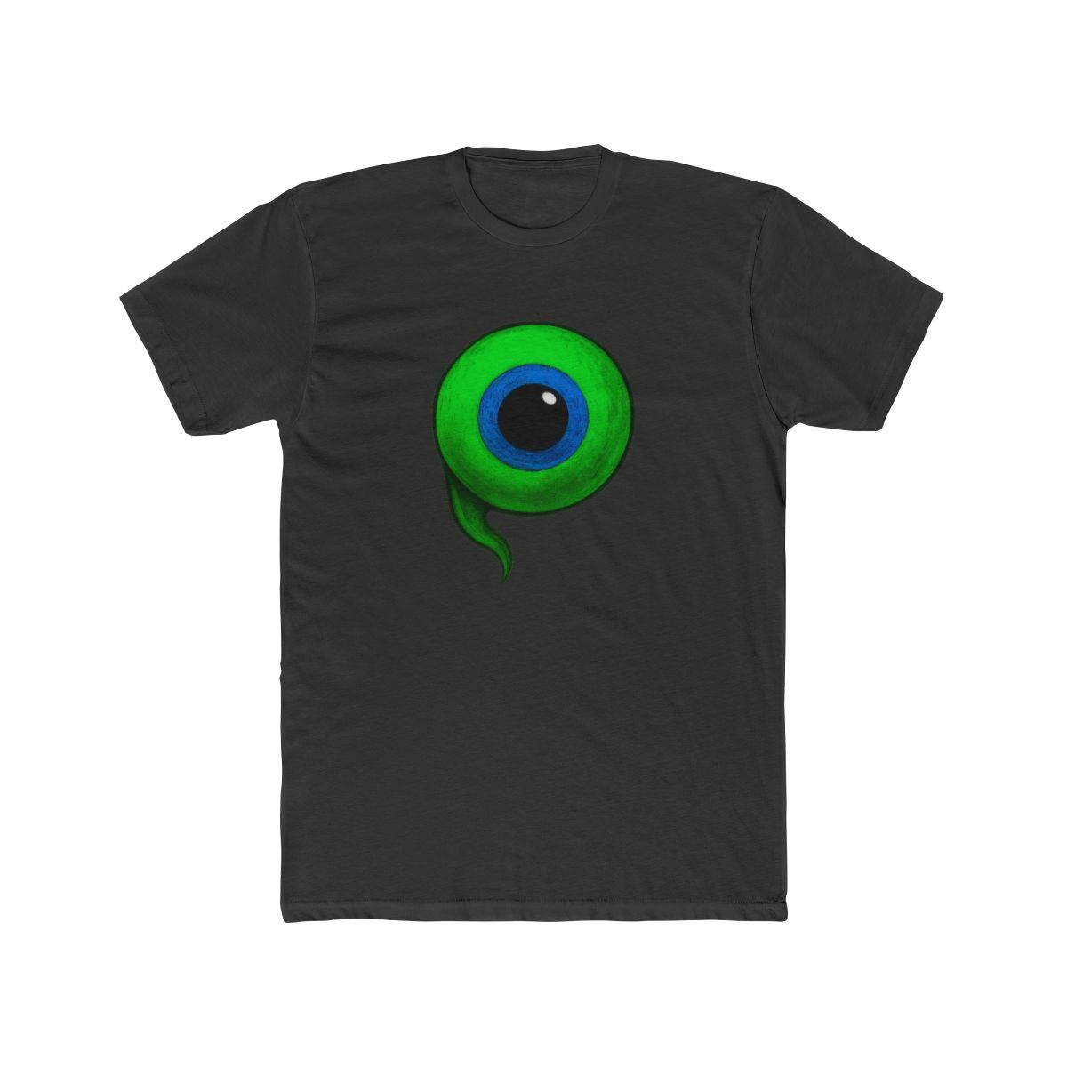 Jacksepticeye Infected Septic Eye Green Logo T-Shirt - alternate angle 3, merchandise