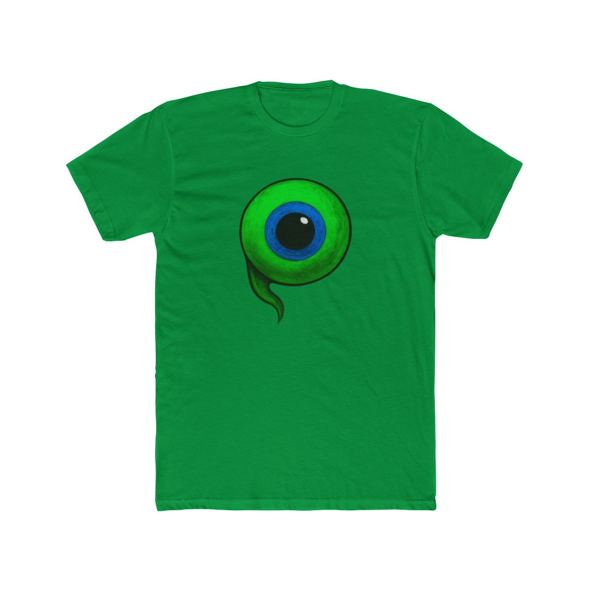 Jacksepticeye Infected Septic Eye Green Logo T-Shirt - alternate angle 4, merchandise