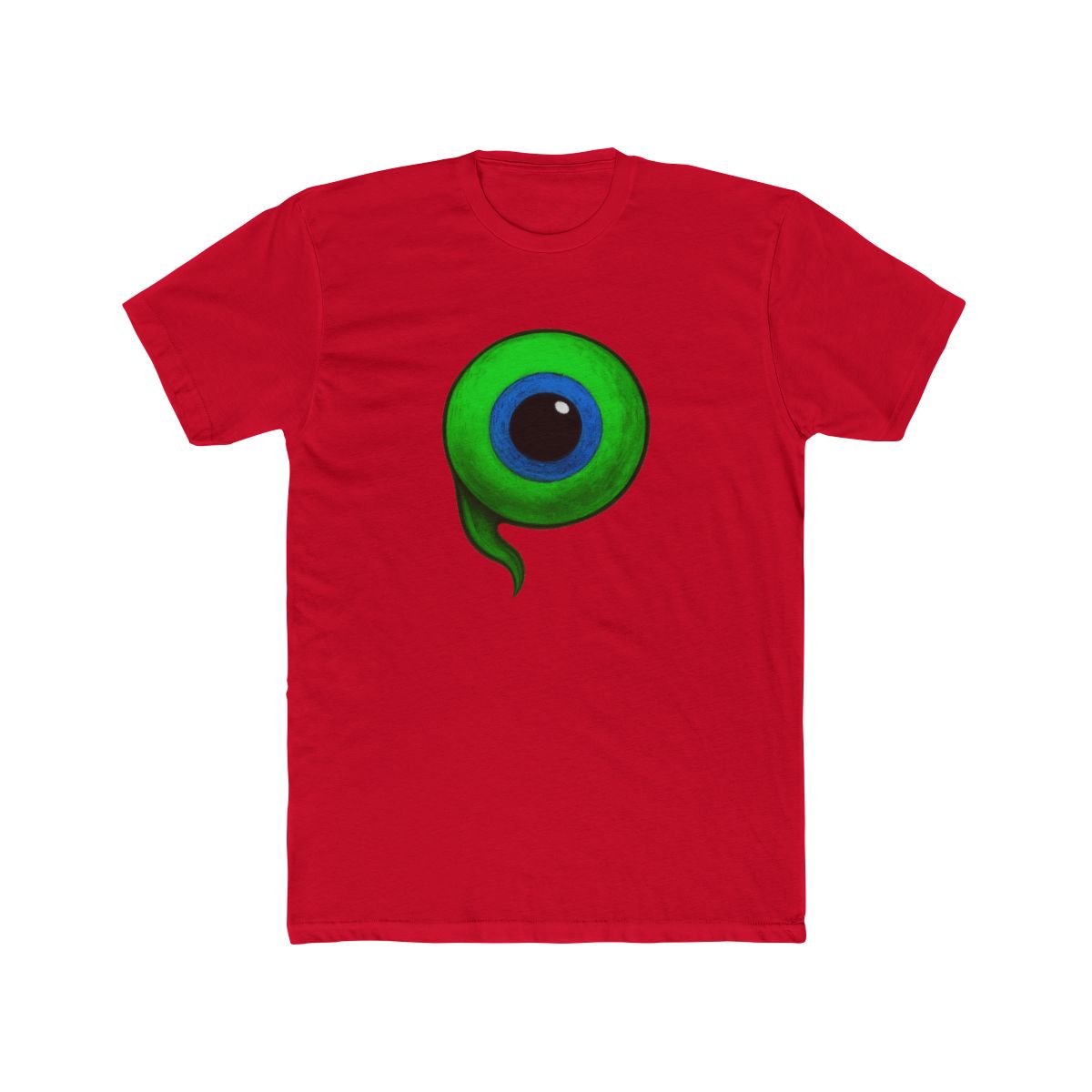 Jacksepticeye Infected Septic Eye Green Logo T-Shirt - alternate angle 5, merchandise