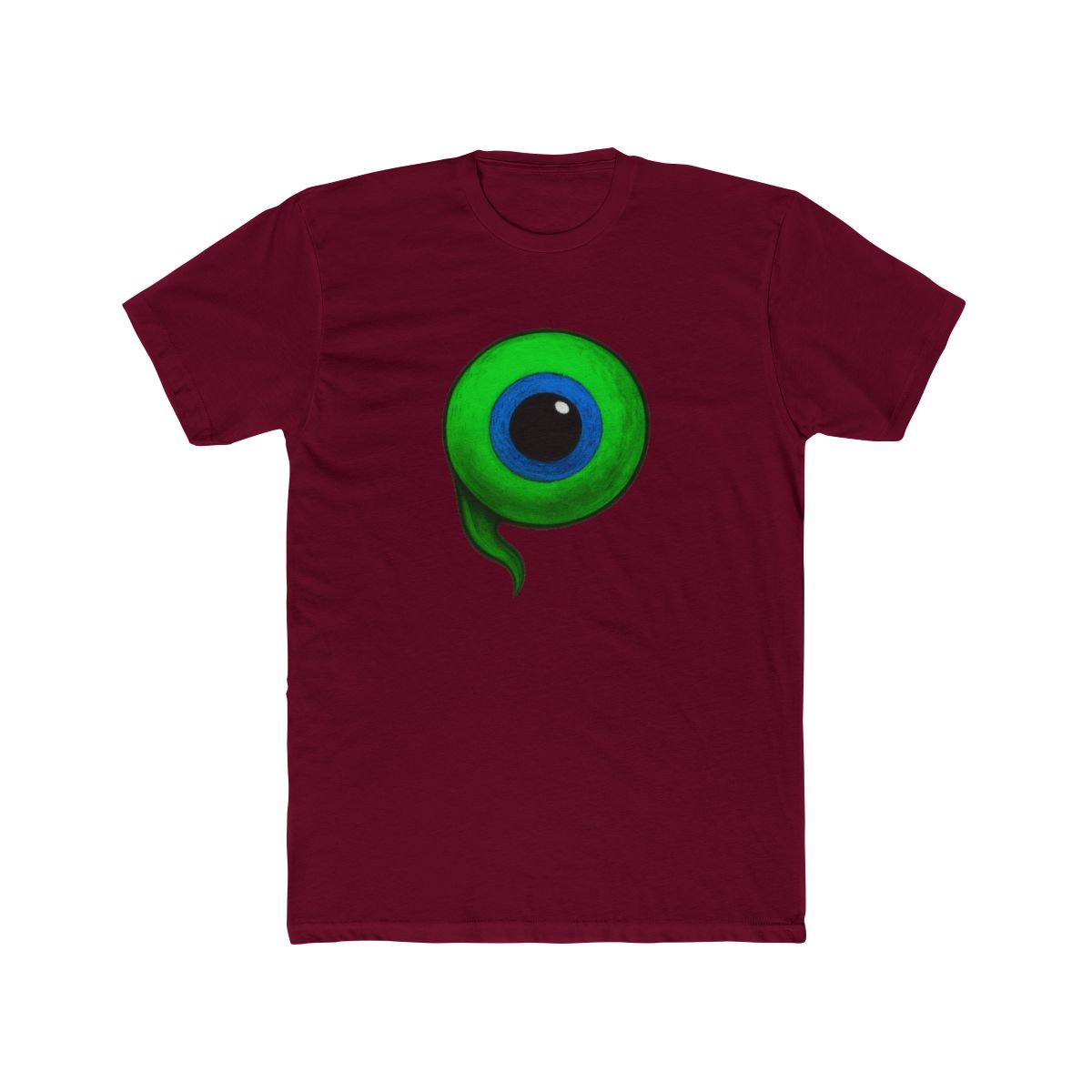 Jacksepticeye Infected Septic Eye Green Logo T-Shirt - alternate angle 4, merchandise