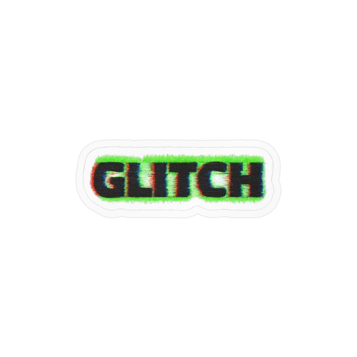 Glitch Bitch Sticker | Bold Glitch Art Vinyl Decal - Jacksepticeye official Stickers merch