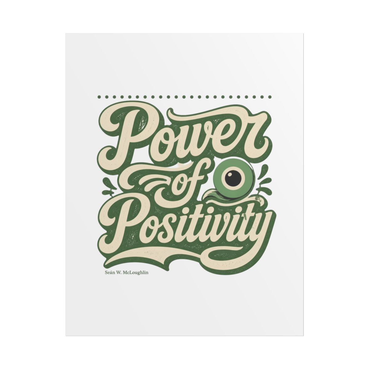 Jacksepticeye "Power of Positivity" Poster - alternate angle 1, merchandise