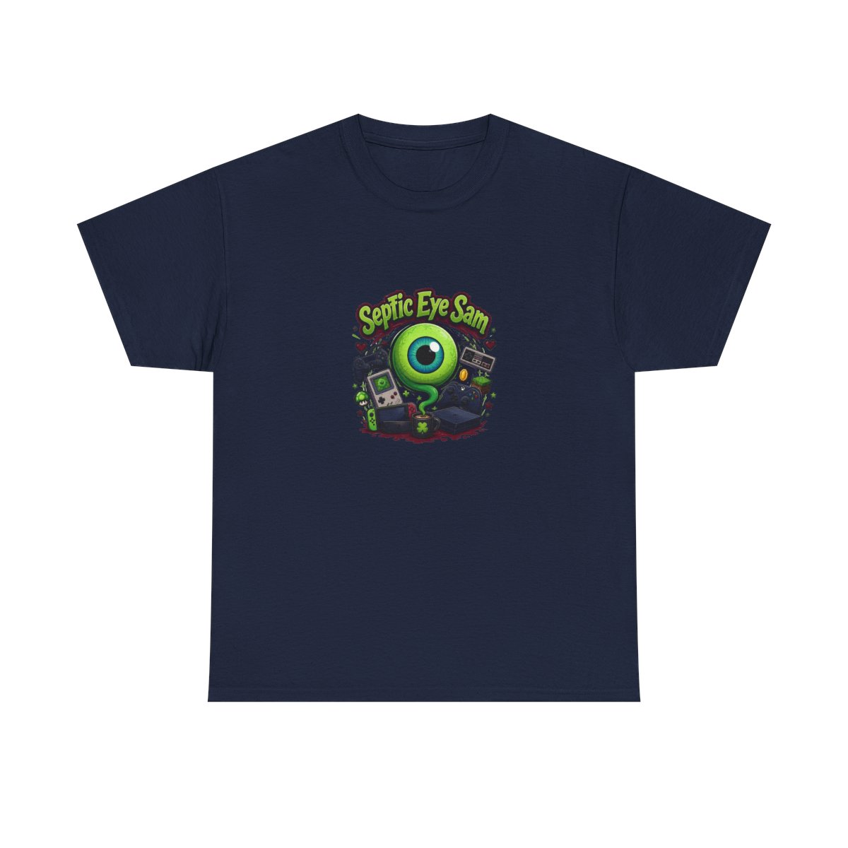 Jacksepticeye "Septic Eye Sam" Unisex Tee - alternate angle 3, merchandise