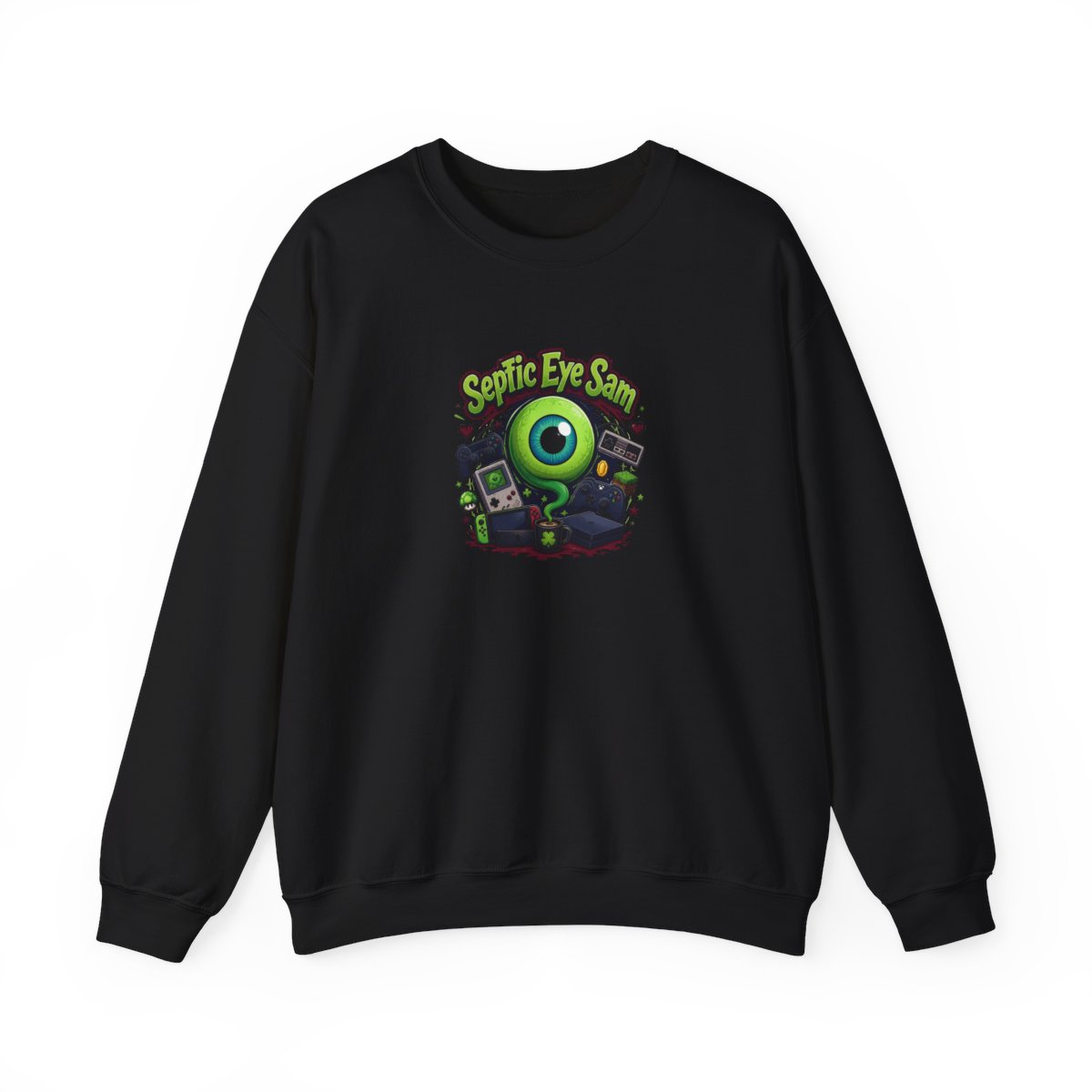Jacksepticeye "Septic Eye Sam" Crewneck - alternate angle 3, merchandise