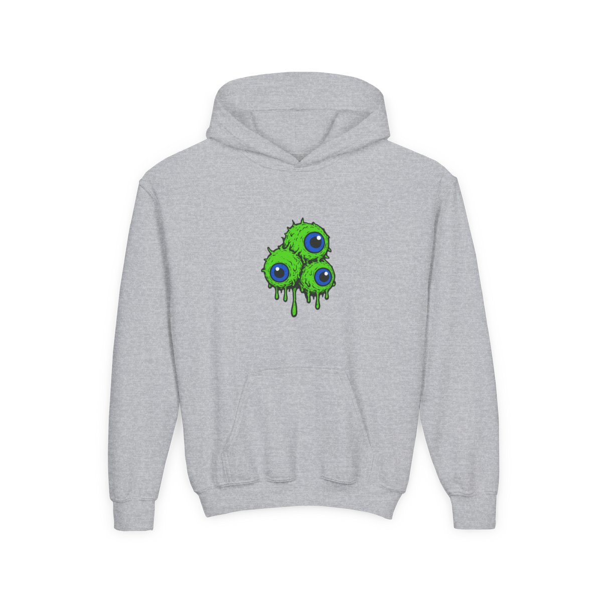Eerie Dripping Septic Eyes Horror Graphic Kids Hoodie - Official Bags & Totes merchandise