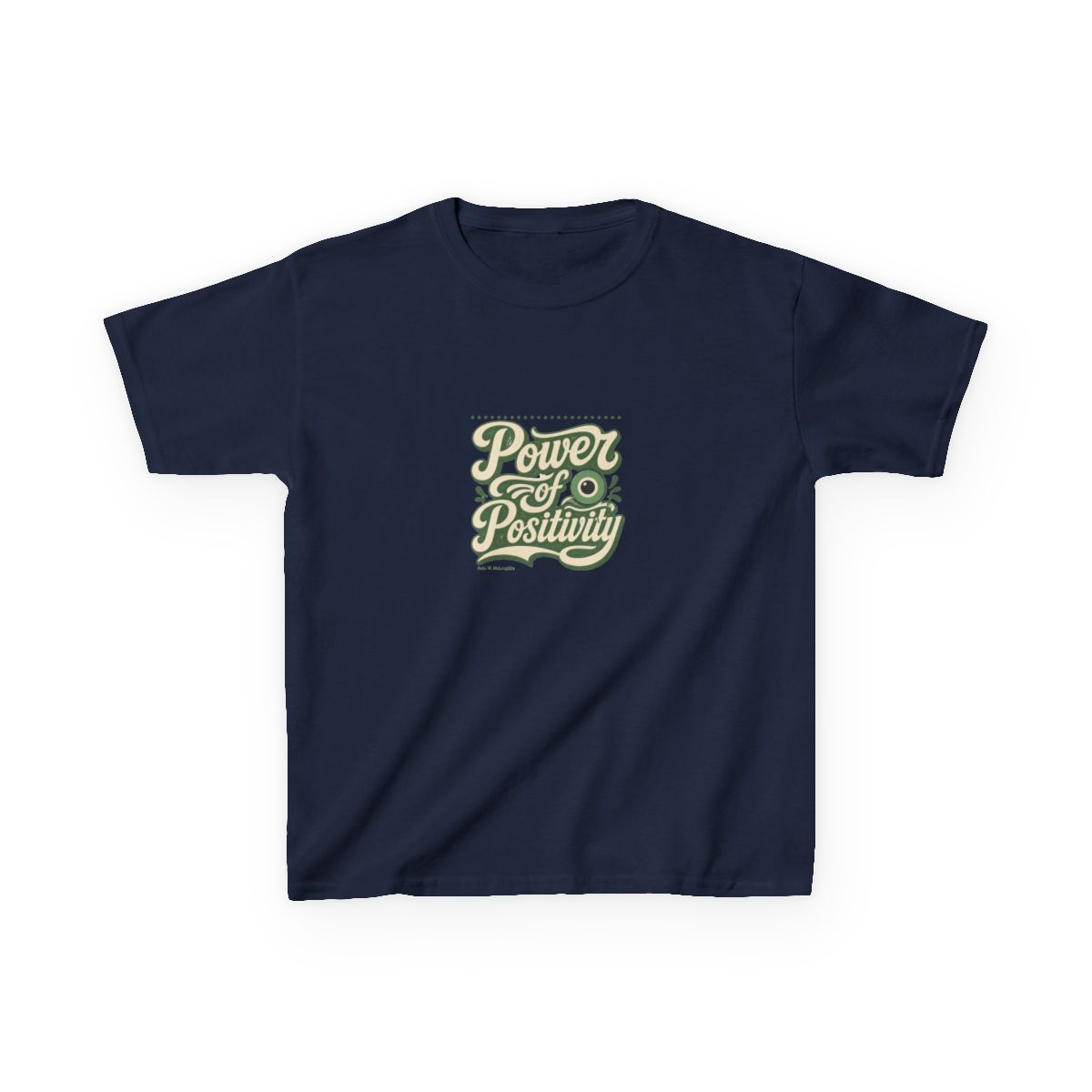 Jacksepticeye "Power of Positivity" Unisex Kids Tee - alternate angle 5, merchandise