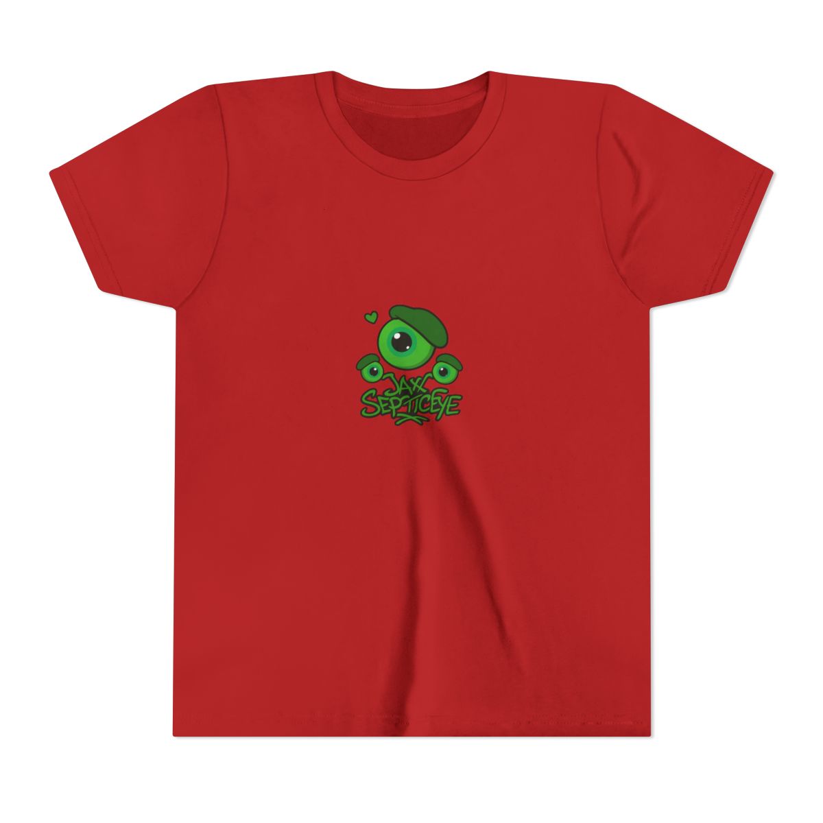 Jacksepticeye Three of Epic Gamer Kids T-Shirt - alternate angle 5, merchandise